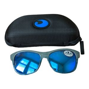 Costa Del Mar Ocearch Vela Polarized Blue Mirror Rounded Edges Sunglasses 275OC